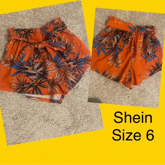 SHEIN DRESSY/CASUAL SHORTS SIZE 6, WORN ONCE.🛍 - Picture 1 of 8